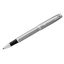 Ручка-роллер Parker "IM Essential Stainless Steel CT" черная, 0,8мм, подарочная упаковка Ручка-роллер Parker "IM Essential Stainless Steel CT" черная, 0,8мм, подарочная упаковка