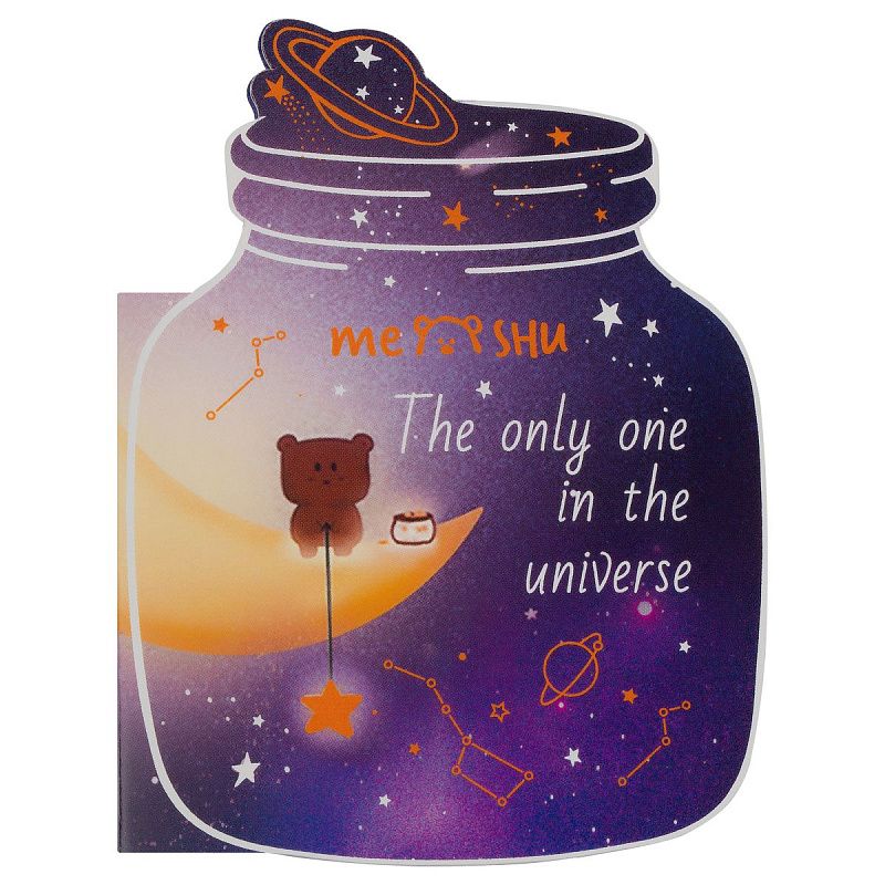 Флажки-закладки и самоклеящиеся блоки в наборе MESHU "Universe", 20л., европодвес