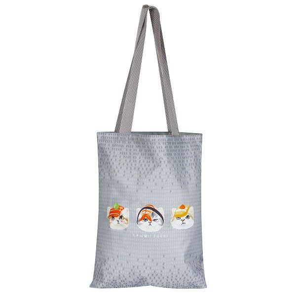Сумка-шоппер ArtSpace"Sushi Cats", 31*39см. с карманом