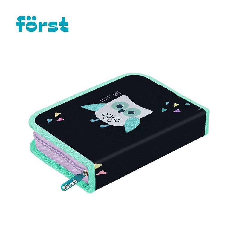 Пенал 1 отделение, 200*140*40 Först "Little one", дополнительная откидная секция, полиэстер 