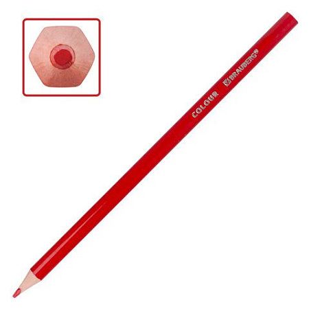 Карандаши цветные BRAUBERG PREMIUM, 12 цветов, пластиковые, шестигранные, грифель мягкий 3 мм, 181666