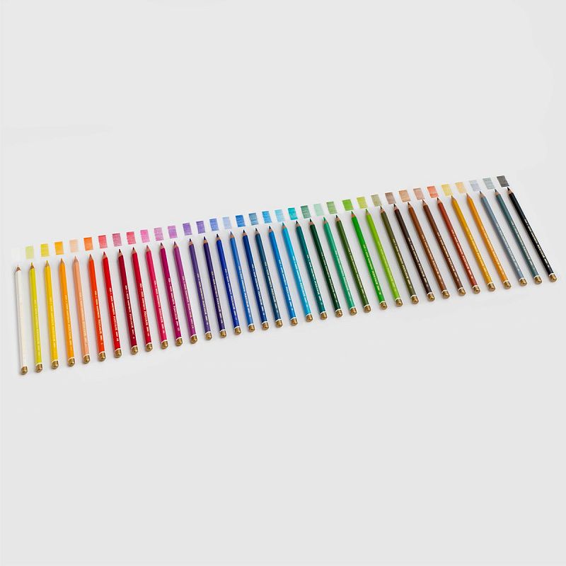 Карандаши цветные художественные Koh-I-Noor "Polycolor", 36цв., заточен., метал. пенал