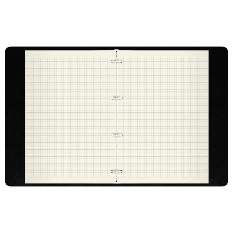 Тетрадь на кольцах А4, 120л., кожзам,  BG "Моно. Коричневый"