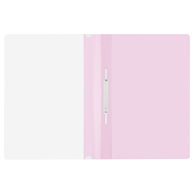 Папка-скоросшиватель пластик. СТАММ А4, 180мкм, пластик, пастельное ассорти 