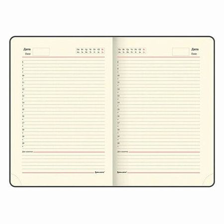 Ручка шариковая PARKER "Jotter Core Stainless Steel GT", ежедневник А5 коричневый, пакет, 880890 