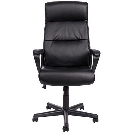 Кресло руководителя Helmi HL-Е28 "Approved", экокожа черная