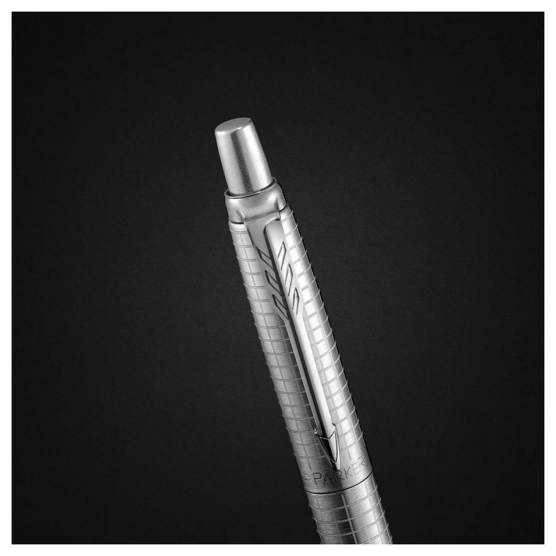 Ручка шариковая Parker "Jotter 70th Stainless Steel CT" синяя, 1,0мм, кнопочн., подарочная упаковка 