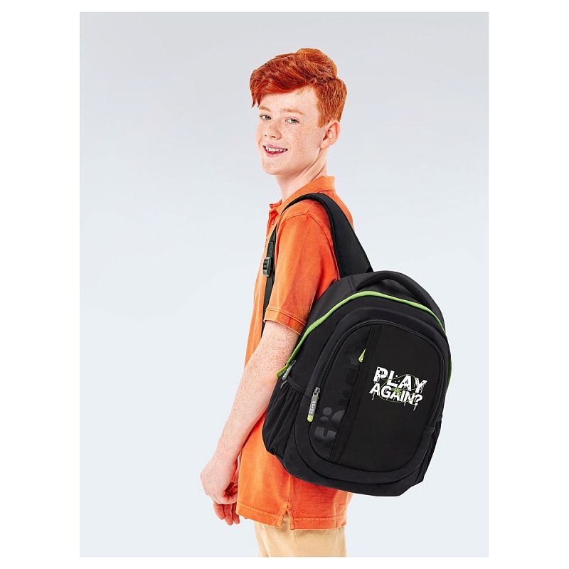 Рюкзак Först F-Trend "Play again" 40*29*18см, 2 отделения, 3 кармана, анатомическая спинка 