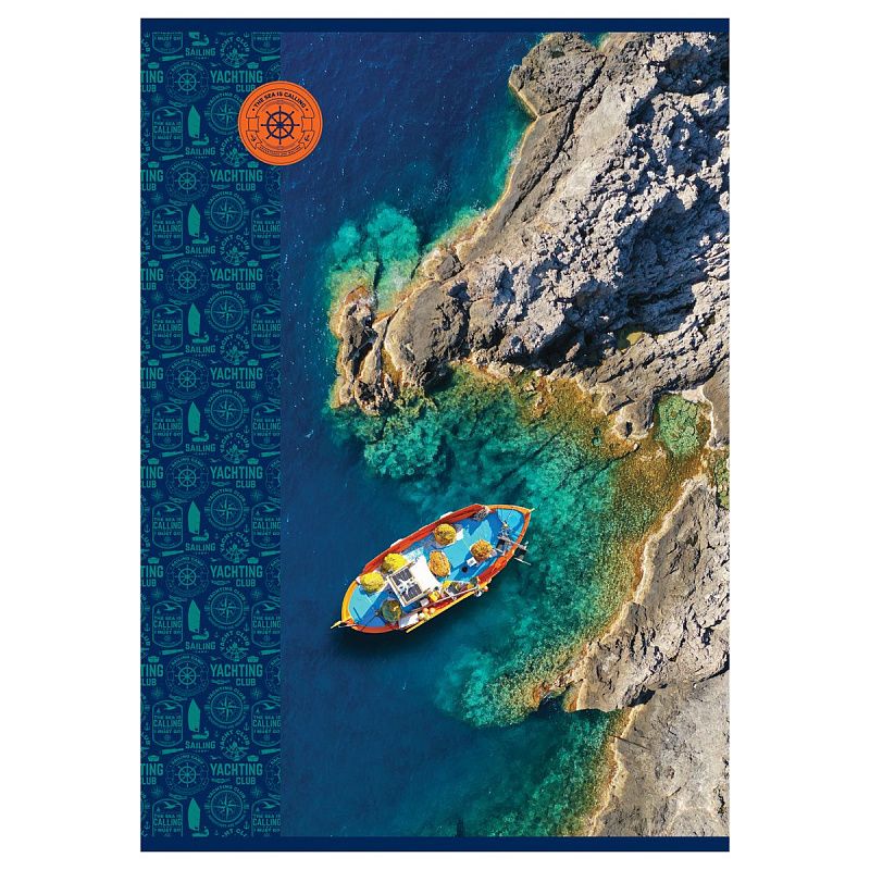 Тетрадь 48л., А4, клетка BG "Путешествие", суперэконом