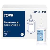 Картридж с жидким мылом Tork "Advanced"(S1), (для кода 128245, 221680, 217706), 1л, гигиеническое Картридж с жидким мылом Tork "Advanced"(S1), (для кода 128245, 221680, 217706), 1л, гигиеническое