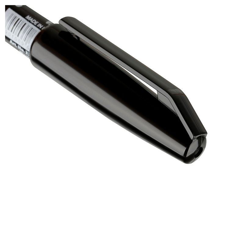 Маркер перманентный лабораторный  Luxor "OHP 910" черный, пулевидный, 0,7мм 