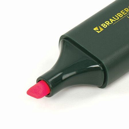 Текстовыделитель BRAUBERG "ORIGINAL", РОЗОВЫЙ, линия 1-5 мм, 151683 