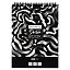 Скетчбук 40л., А5 ArtSpace "Black line. Strokes", на гребне, черный блок, 120г/м2