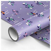 Упаковочная бумага глянц. 70*100см, MESHU "Lawn", 80г/м2