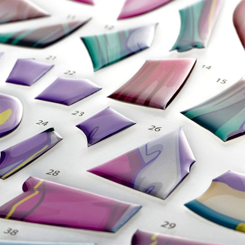 Аппликация наклейками ТРИ СОВЫ "Аниме", А4, 1 основа, объемные наклейки, картонный конверт