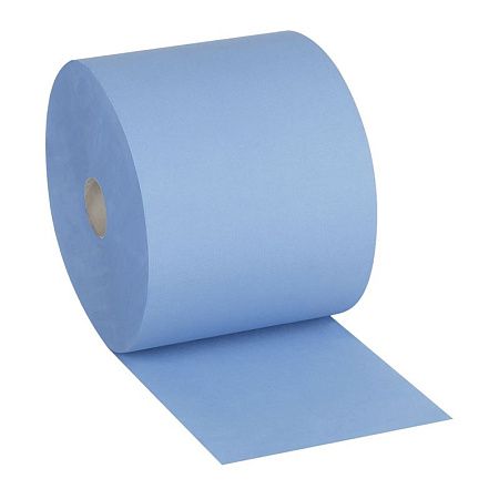 Бумага протирочная OfficeClean Professional 2-х слойн., 350м/рул, 24*35см, цвет синий, (Система W1) 