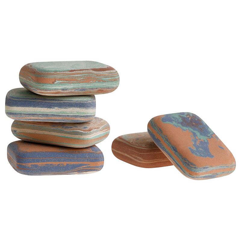 Набор ластиков Koh-I-Noor, 50г., овальный, комбинированный, натуральный каучук, европодвес 