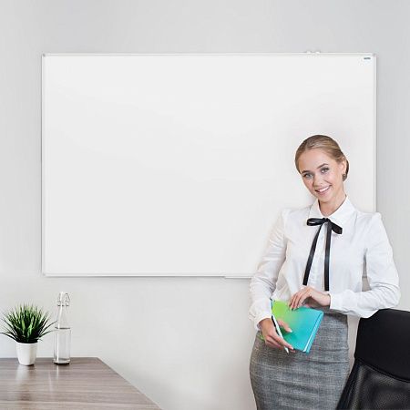 УЦЕНКА - Доска магнитно-маркерная OfficeSpace, 120*180см, алюминиевая рамка, полочка