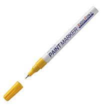 Маркер-краска MunHwa "Extra Fine Paint Marker" желтая, 1мм, нитро-основа
