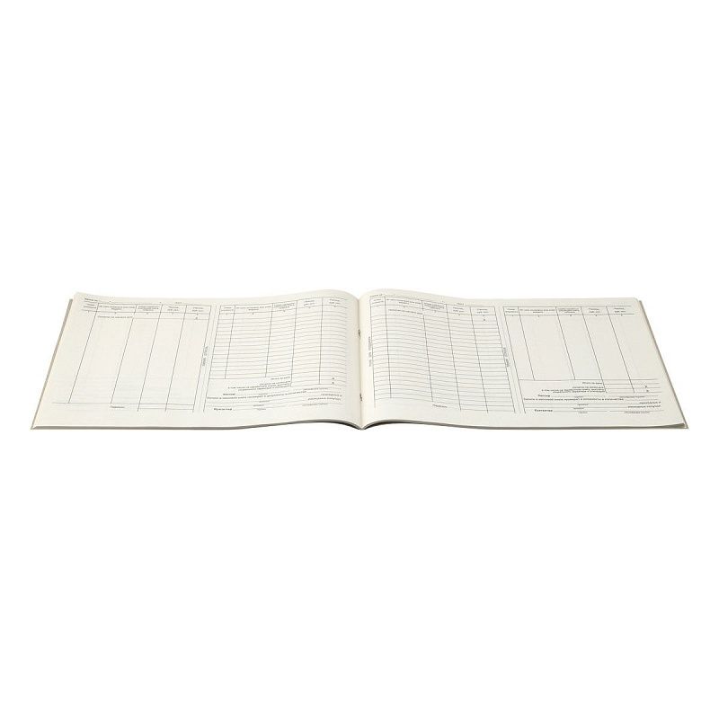 Кассовая книга (форма КО-4) OfficeSpace, А4, 48л., горизонт., 280*190мм, мелов. картон, блок газетный