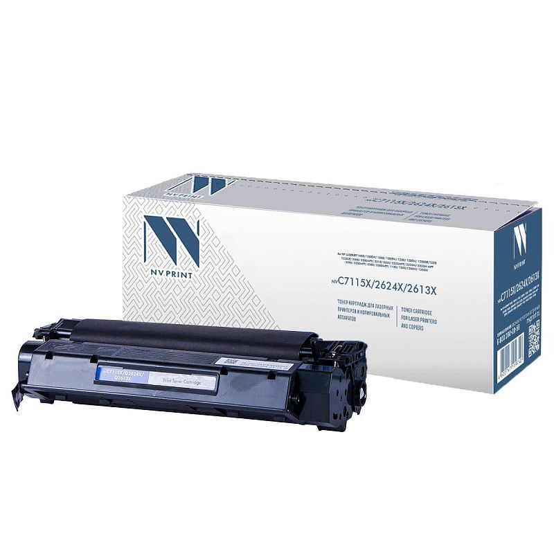 Картридж совм. NV Print C7115X/Q2624X/Q2613X черный для HP LJ 1000/1200/1150 (3500стр.)