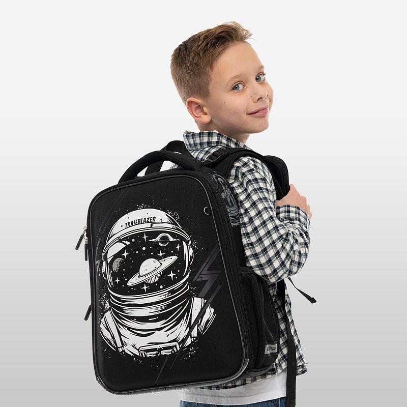 Ранец Berlingo Expert "Trailblazer" 37*28*16см, 2 отделения, 2 кармана, анатомическая спинка 