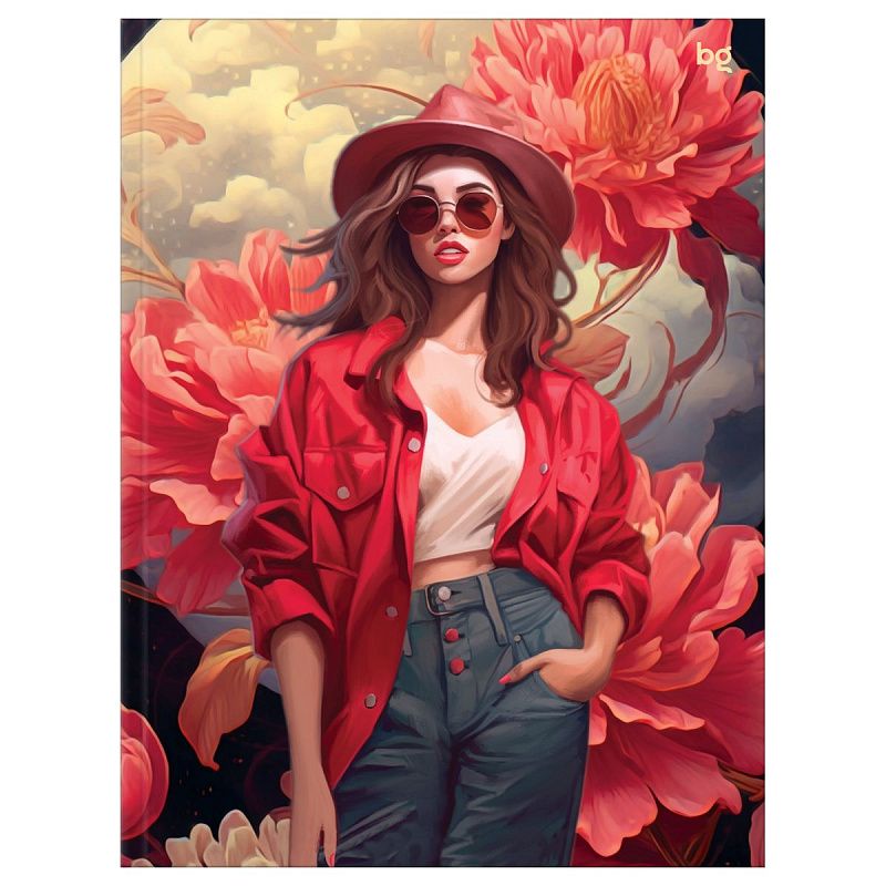 Бизнес-блокнот А5, 64л., ЛАЙТ BG "New look", глянцевая ламинация