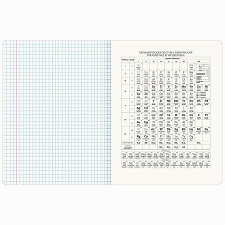 Тетрадь предметная МЕМЫ 48 л., TWIN-лак, ХИМИЯ, клетка, подсказ, BRAUBERG, 405107