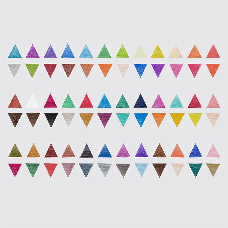 Карандаши цветные Гамма "Классические", 72цв., заточен., картон. упак., европодвес