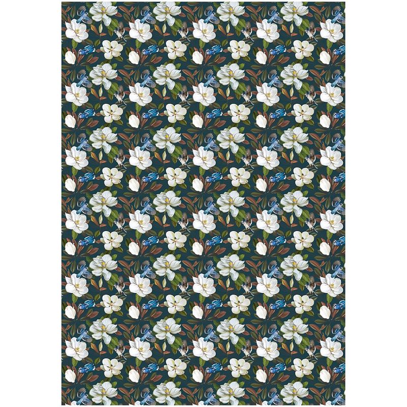 Упаковочная бумага глянц. 70*100см, MESHU "Весеннее настроение", 80г/м2, ассорти 5 дизайнов