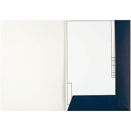 Папка для черчения BG, А4, 10л., с горизонтальной рамкой, 160г/м2