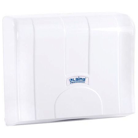 Диспенсер для полотенец LAIMA PROFESSIONAL LSA (Система H2), Z-сложения, белый, ABS, 607991, 3570-0 