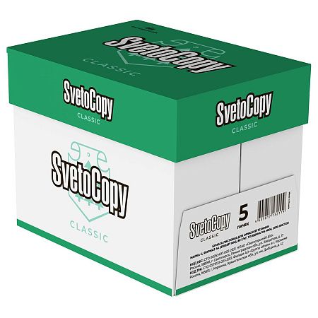 Бумага SvetoCopy "Classic" А4, Марка С, 500л.