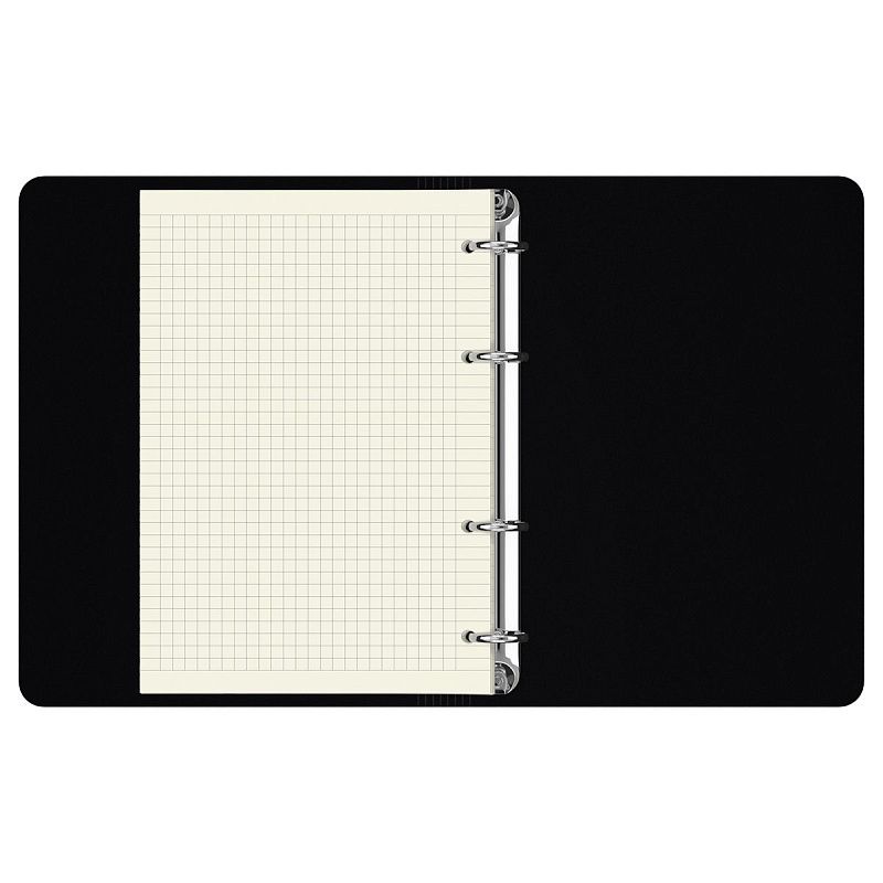 Тетрадь на кольцах А5, 120л., кожзам,  BG "Write", иск. кожа
