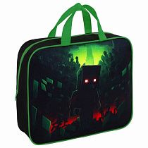 Папка на молнии с ручками BRAUBERG А4, 1 отделение, полиэстер, 80мм, Night warrior, 272183 Папка на молнии с ручками BRAUBERG А4, 1 отделение, полиэстер, 80мм, Night warrior, 272183