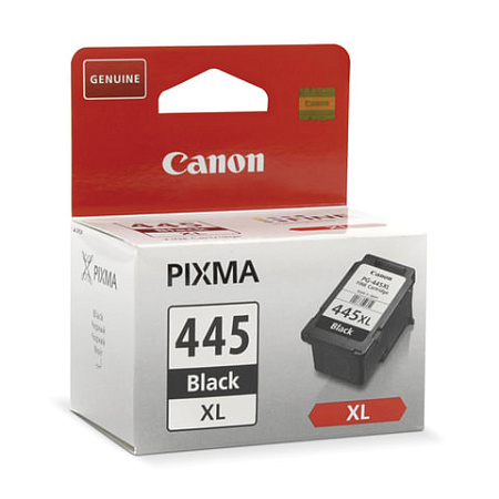 Картридж струйный CANON (PG-445XL) PIXMA MG2440/PIXMA MG2540, черный, оригинальный, ресурс 400 стр., увеличенная емкость, 8282B001