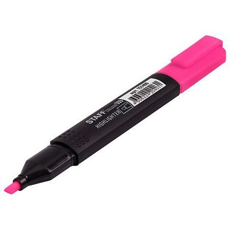 Текстовыделитель STAFF College "STICK HL-497", РОЗОВЫЙ, 1-4 мм, 151499 