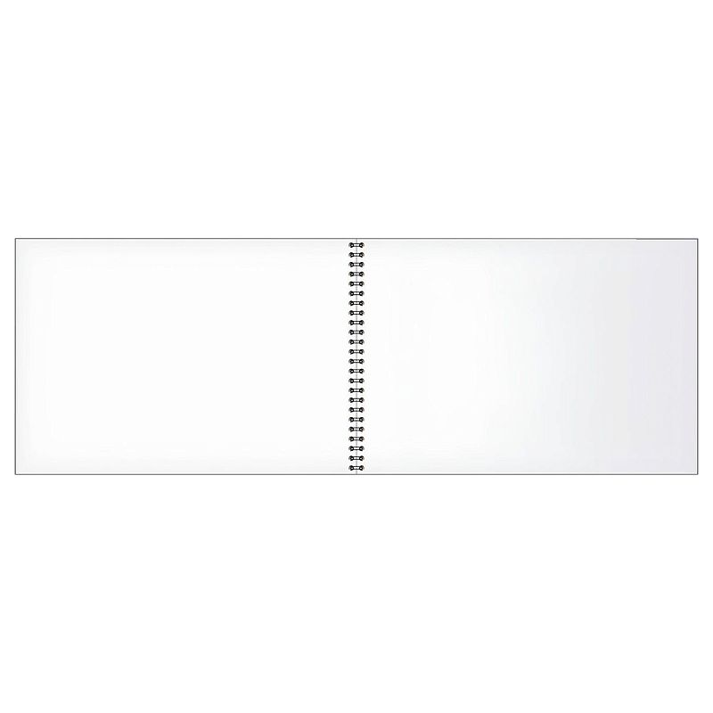 Альбом для рисования 40л., А4, на гребне BG "Total black", 160г/м2