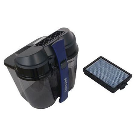Пылесос SAMSUNG VCC8836V36/XEV с контейнером "циклон", 2200Вт, мощность всасывания 430Вт, синий