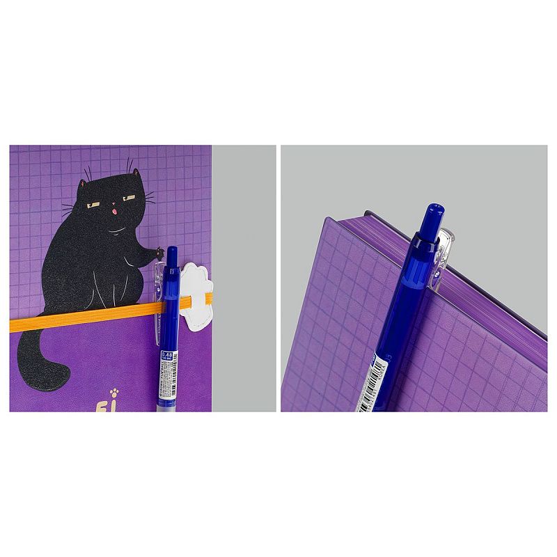 Ручка шариковая автоматическая стираемая Crown  "Fixball" синяя, 0,48мм 