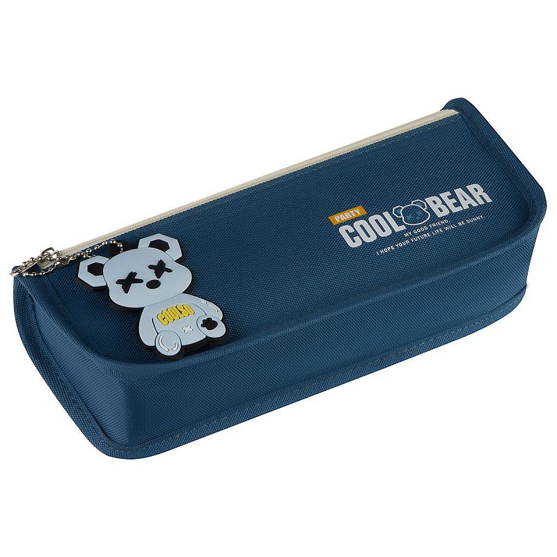 Пенал мягкий 210*100*50 MESHU "Color Bear", полиэстер 