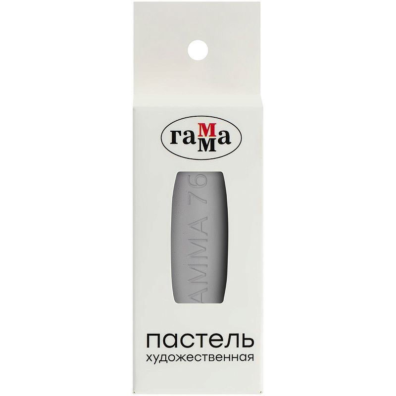 Пастель художественная Гамма, серая сиреневая № 764, штучная, картон.упак.
