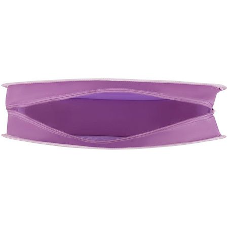 Папка с ручками А4 ArtSpace "Cool purple", пластик, на молнии, 75мм 