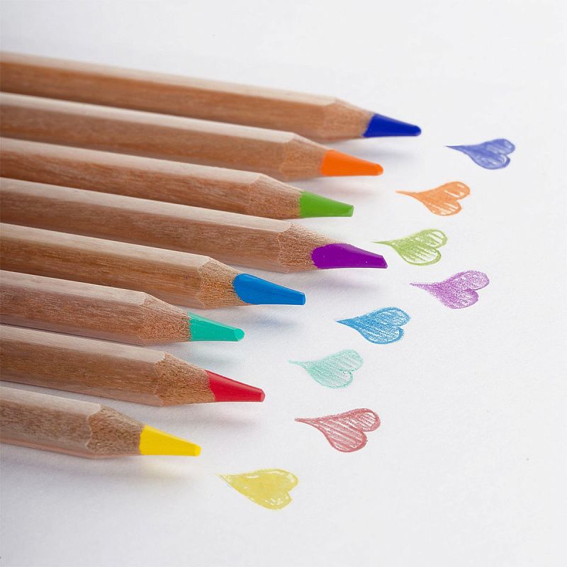 Карандаши цветные Гамма "Мультики", 18цв., супермягкие, увелич. диаметр грифеля 4,0мм, заточен., картон. упак., европодвес