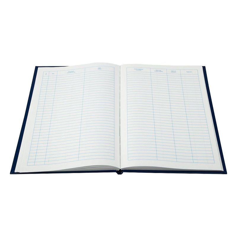 Книга регистрации документов OfficeSpace, А4, 96л., 200*290мм, бумвинил, блок офсетный