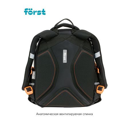 Рюкзак Först F-COMFY "Foxy" 38*29*15см, 2 отделения, 3 кармана, эргономичная спинка 