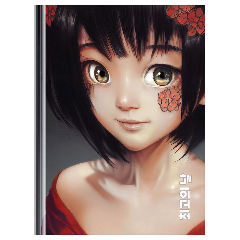 Записная книжка А6 64л. BG "Девушка с тату", глянцевая ламинация, блок-еженедельник