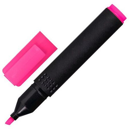 Текстовыделитель STAFF College "STICK HL-497", РОЗОВЫЙ, 1-4 мм, 151499 