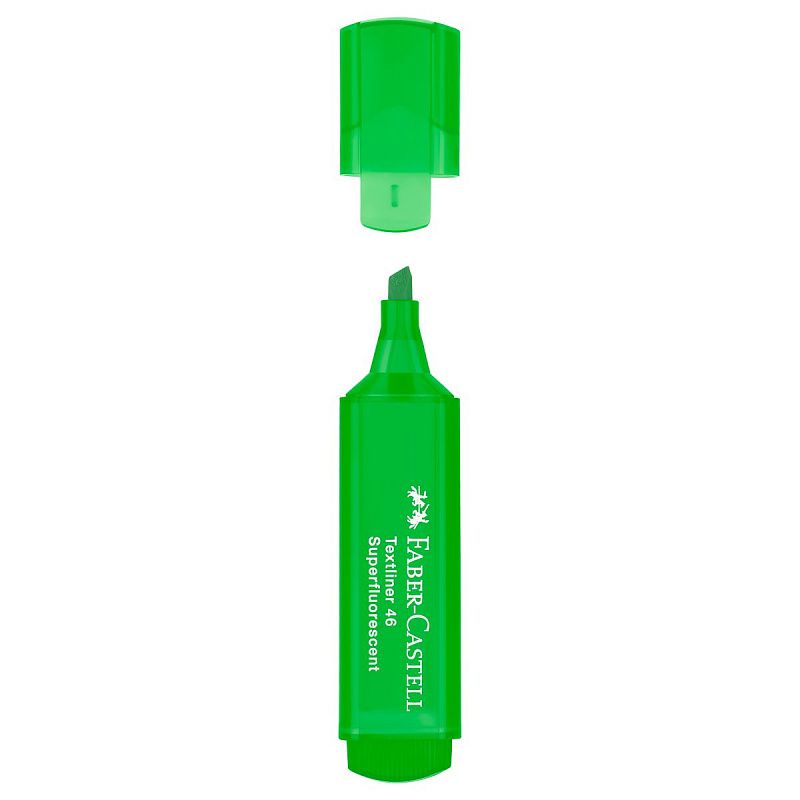 Набор текстовыделителей Faber-Castell "46 Superfluorescent" 7 флуоресцентных цв., 8шт., 1-5мм, картон. уп. 