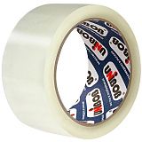 Клейкая лента упаковочная Unibob, 48мм*66м, 40мкм